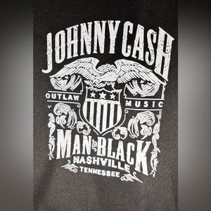 Johnny Cash Black Graphic sweatshirts